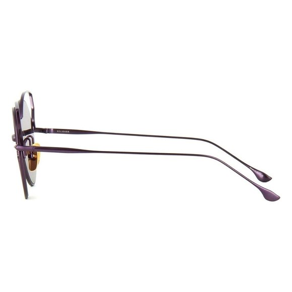 New DITA Believer Purple Round 23008 C Sunglasses Women - Picture 3 of 7